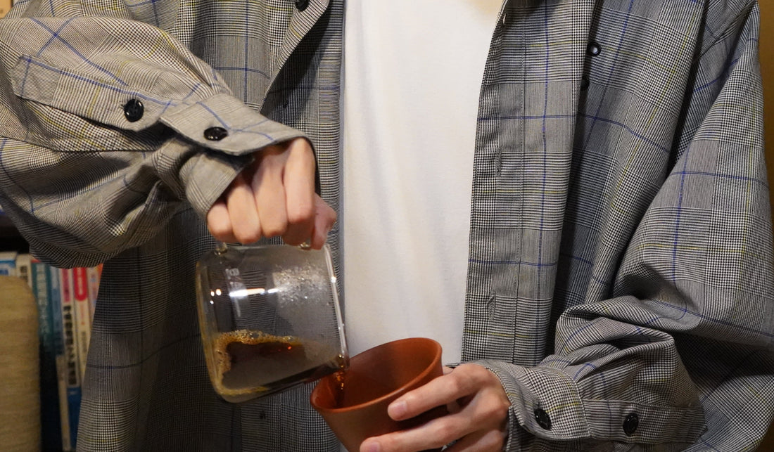 ホットコーヒーの抽出