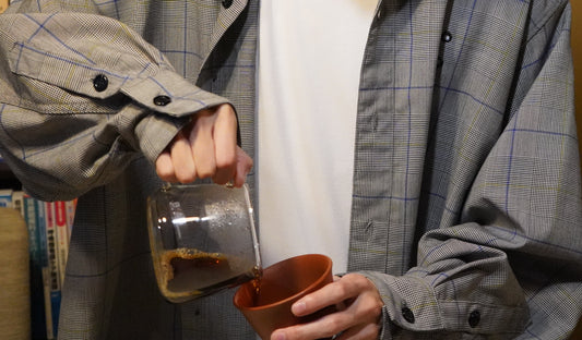 ホットコーヒーの抽出