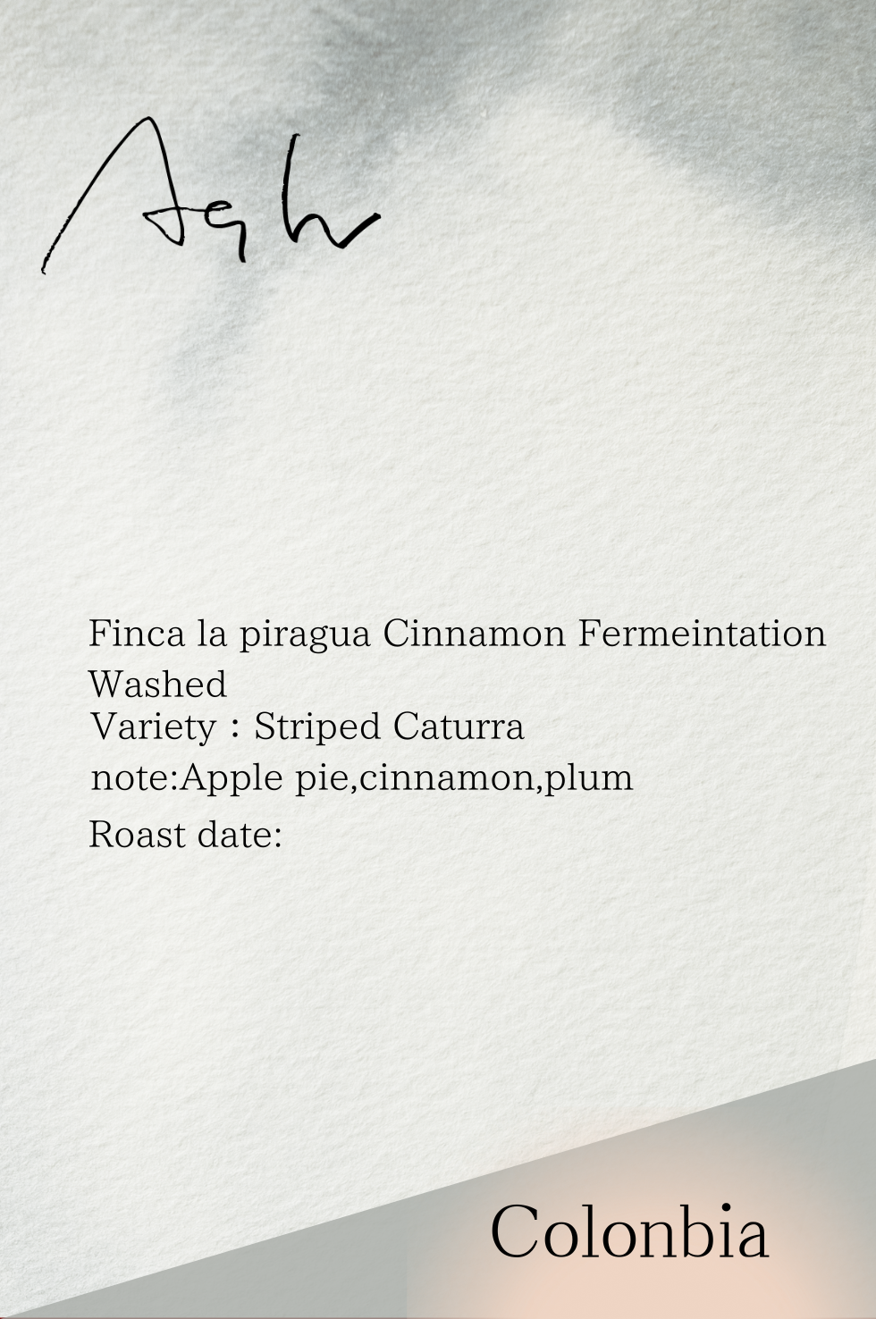 Colombia Cinnamon infused 100g